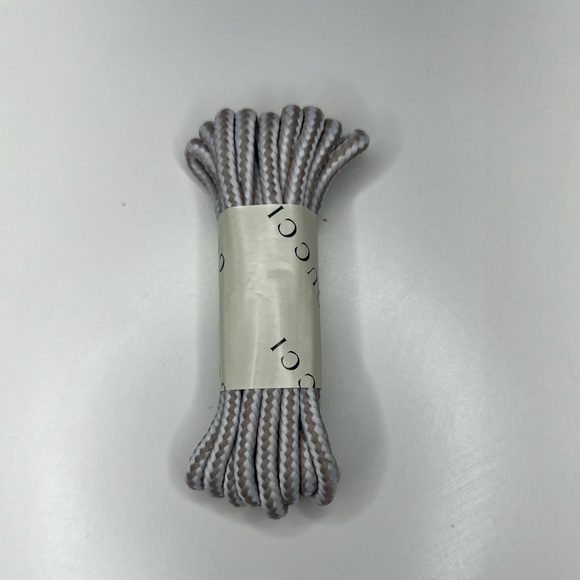 Gucci GG Replacement Woven Sneaker Shoe Shoelaces Laces - Picture 2 of 5